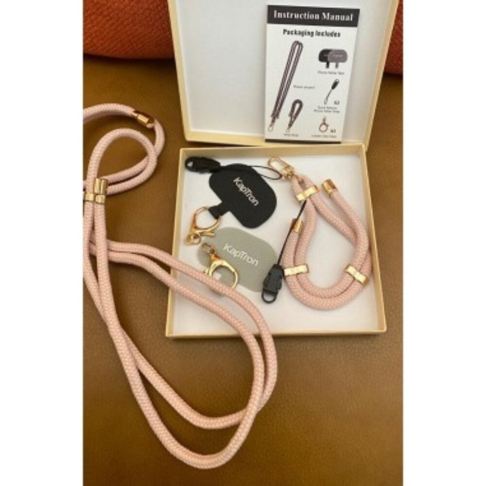 New Universal Phone Lanyard with Wrist Strap, Adjustable Crossbody Cell Phone